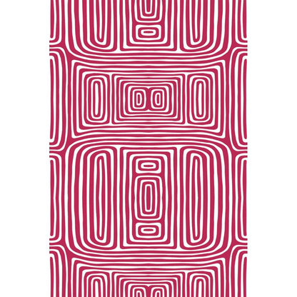 Viva magenta vintage abstract (itseliimautuva) - Kotikauppa