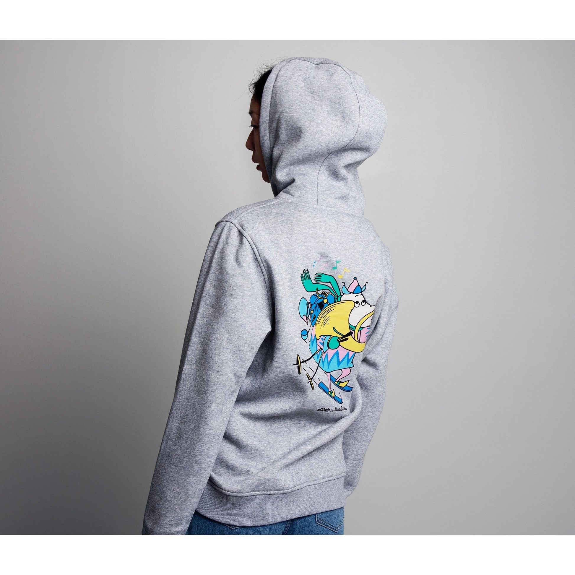 Premium Unisex Heavy Cotton Hoodie Hemulens - Grey