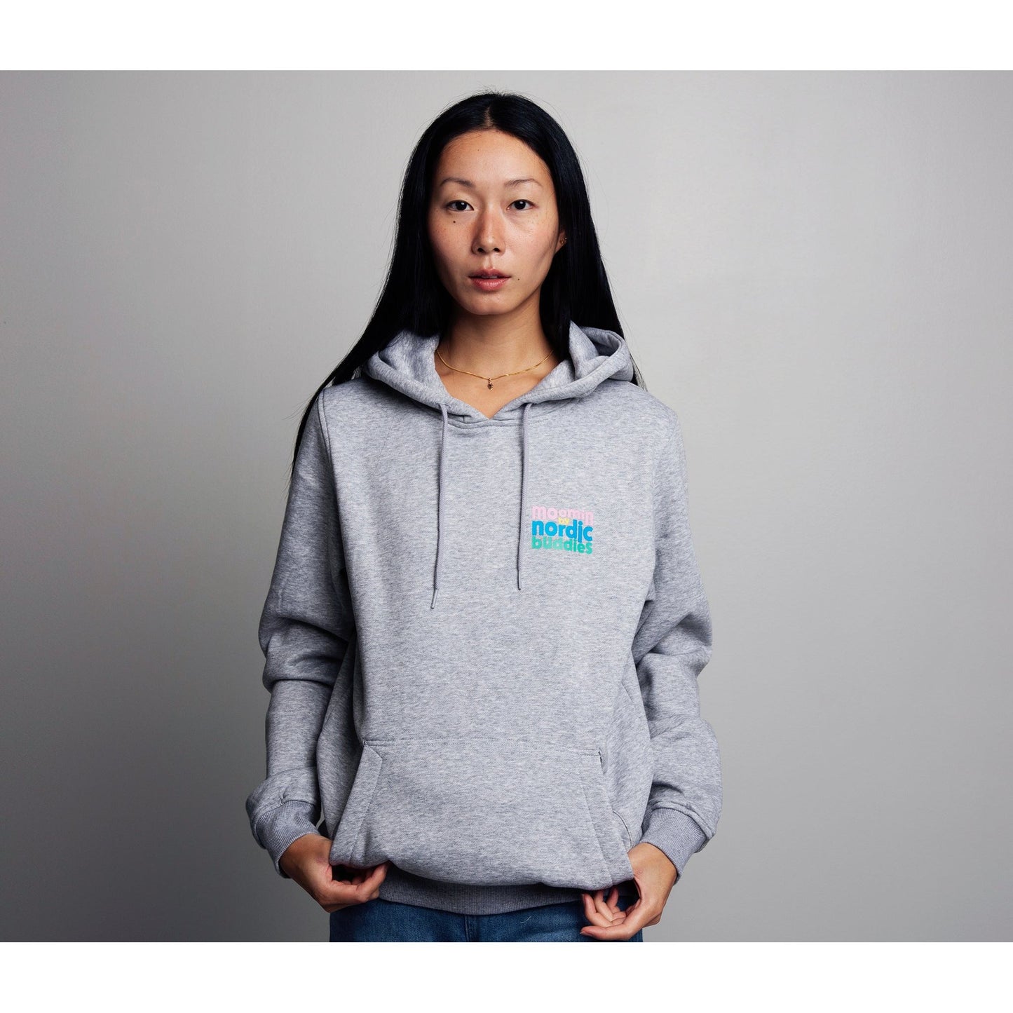 Premium Unisex Heavy Cotton Hoodie Hemulens - Grey