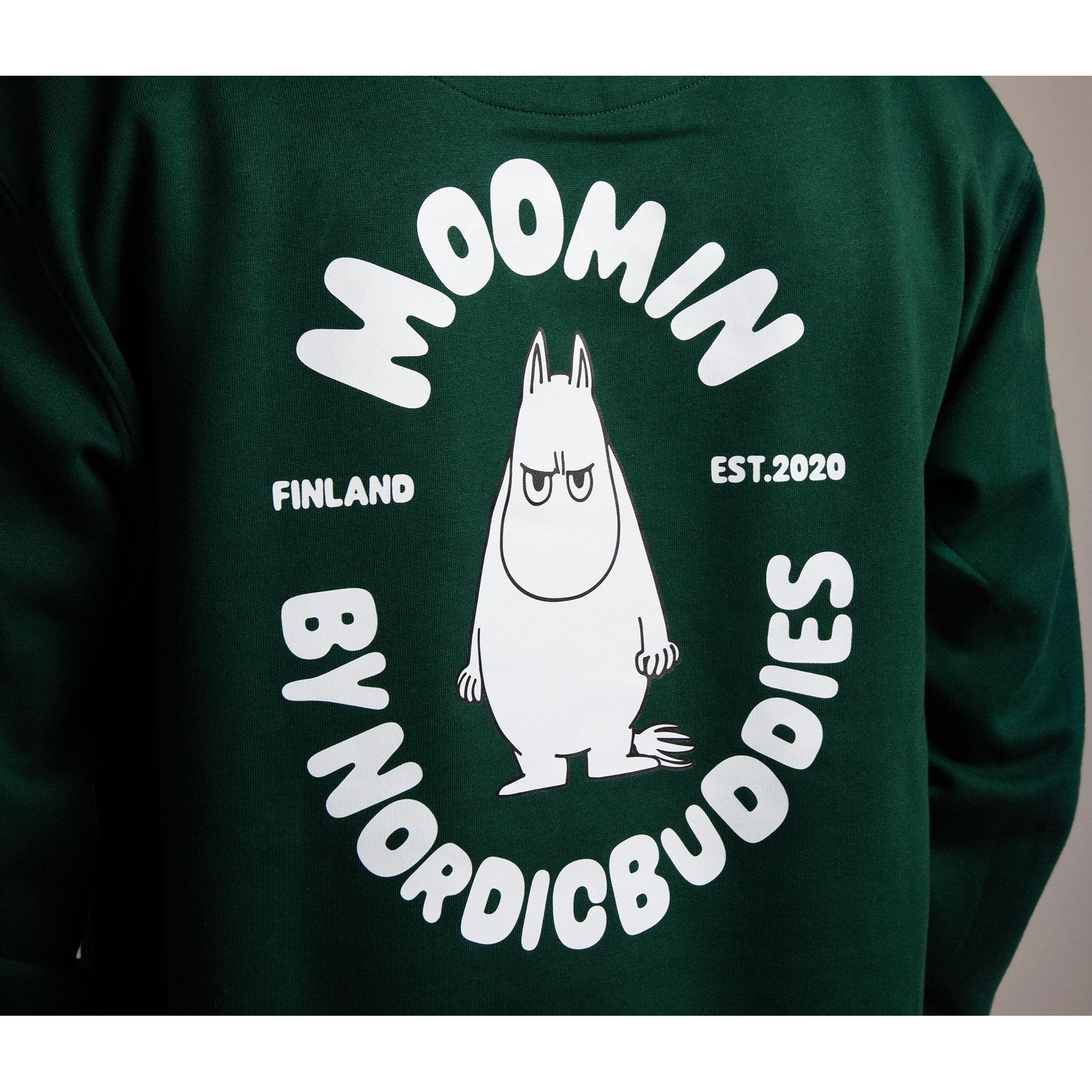 Premium Hoodie Moomin - Green