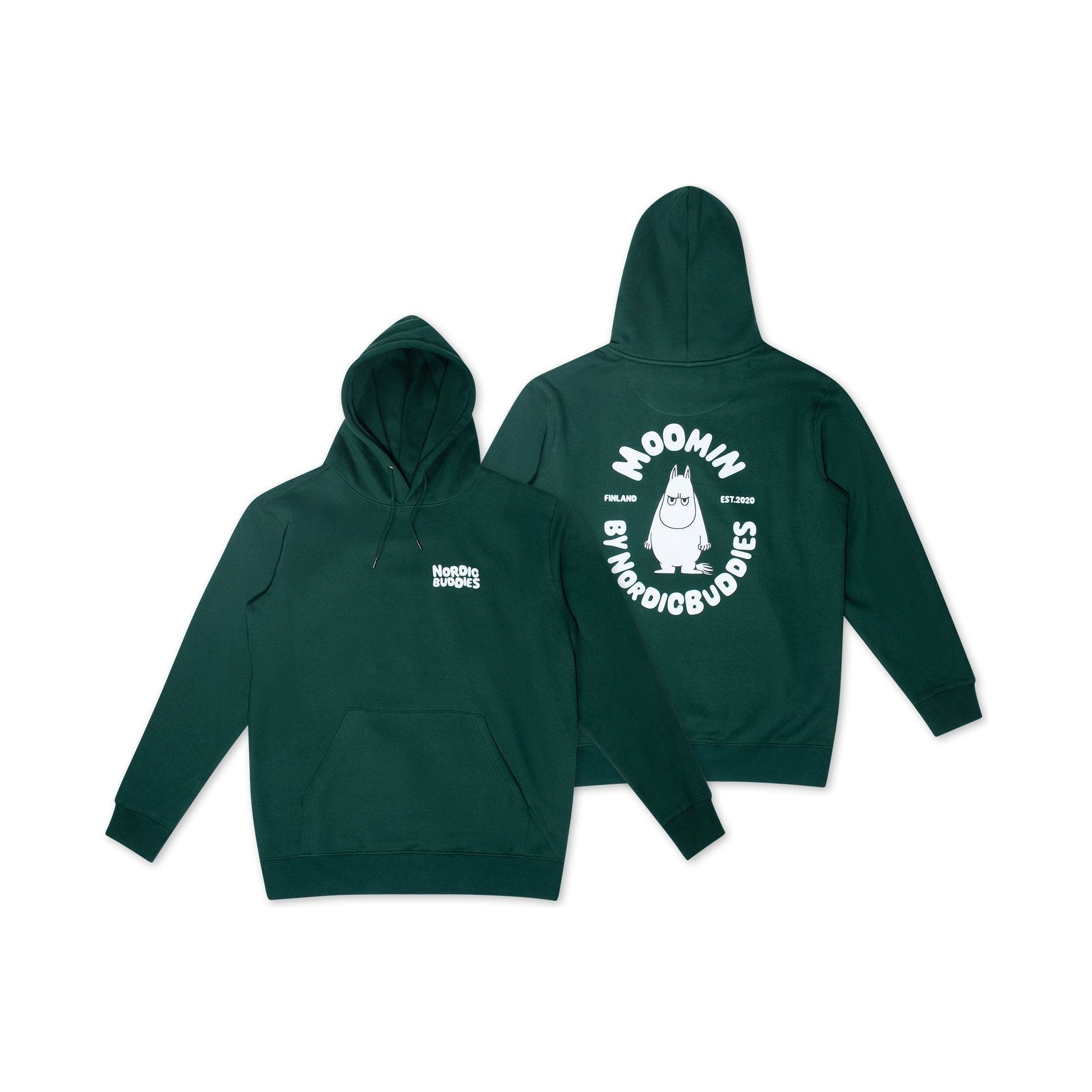 Premium Hoodie Moomin - Green