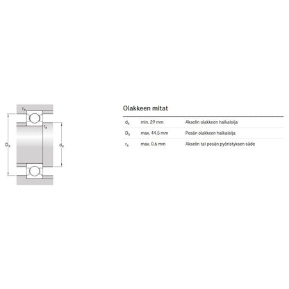 W 6005 Urakuulalaakeri