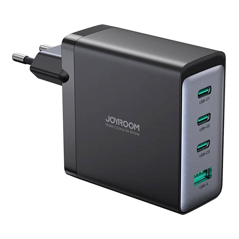 Wall charger JOYROOM  GaN JR-TCG04EU 100W 3C1A + Kaapeli 1.2m - Kotikauppa