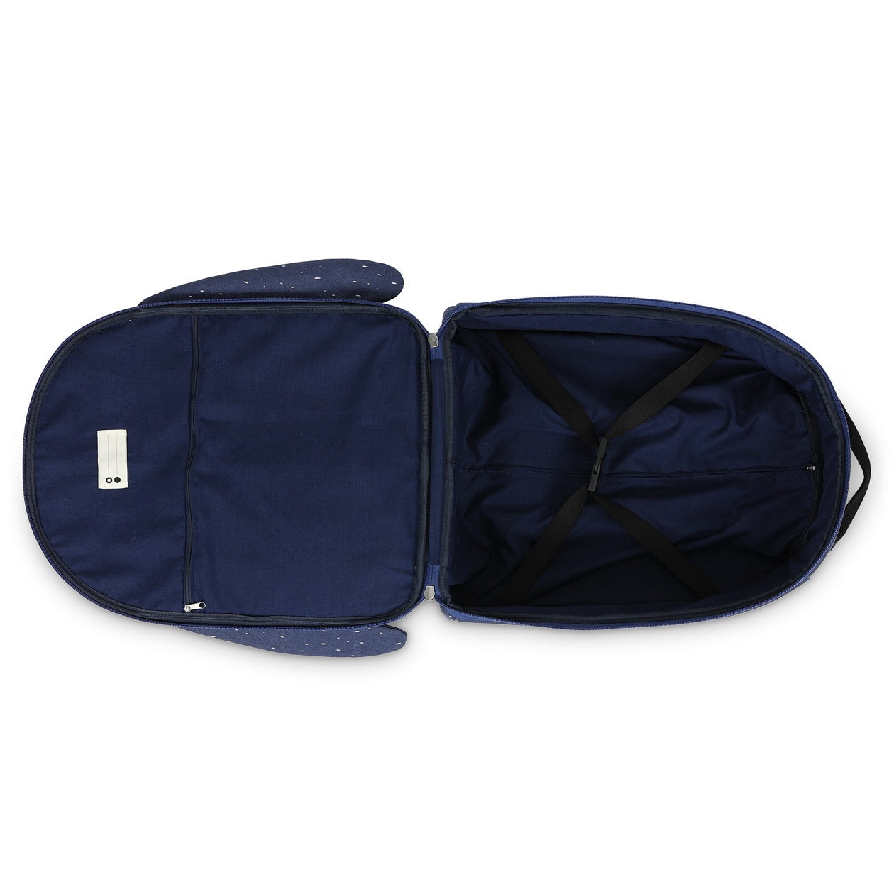 Water-Repellent Travel Trolley for Kids - Mr Penguin - Kotikauppa