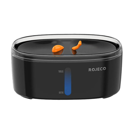 Water Fountain for pets Rojeco 2,5L (black) - Kotikauppa