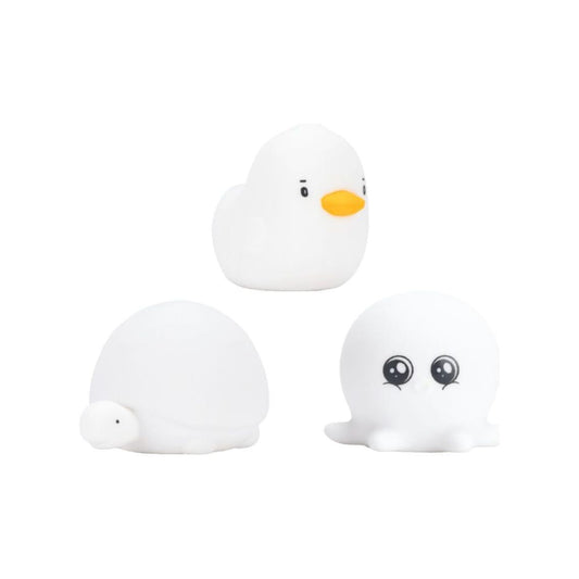 Waterproof Set of 3 Mini Aquatic Silicone Lamps - Kotikauppa