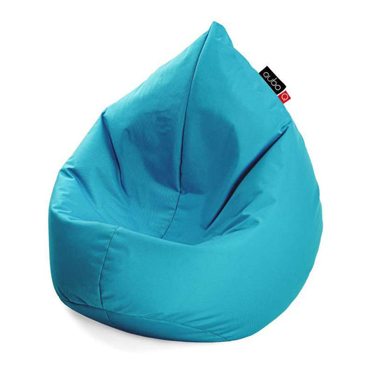 Säkkituoli Qubo™ Drizzle Drop Wave Blue POP FIT - Kotikauppa