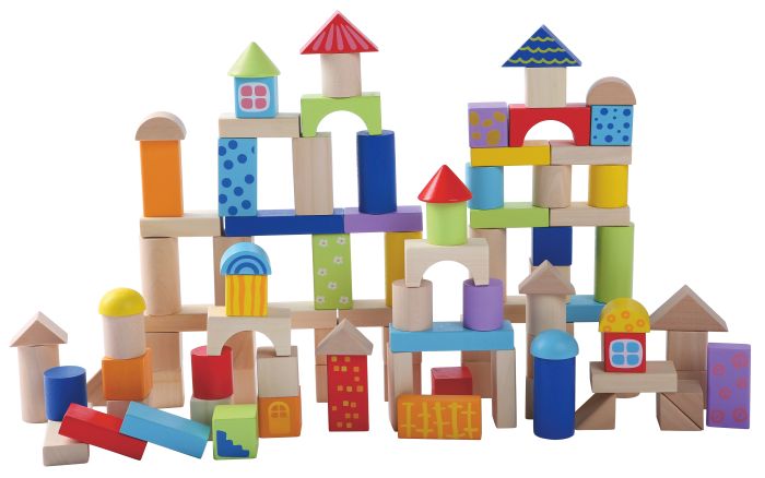 Wooden Building Blocks - Kotikauppa