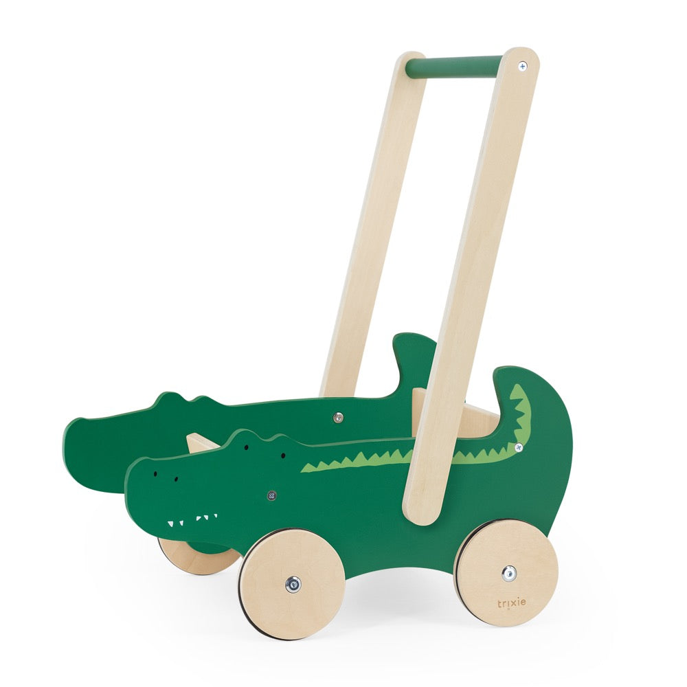 Wooden Cart - Mr. Crocodile - Kotikauppa