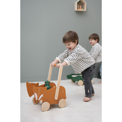 Wooden Cart - Mr. Fox - Kotikauppa