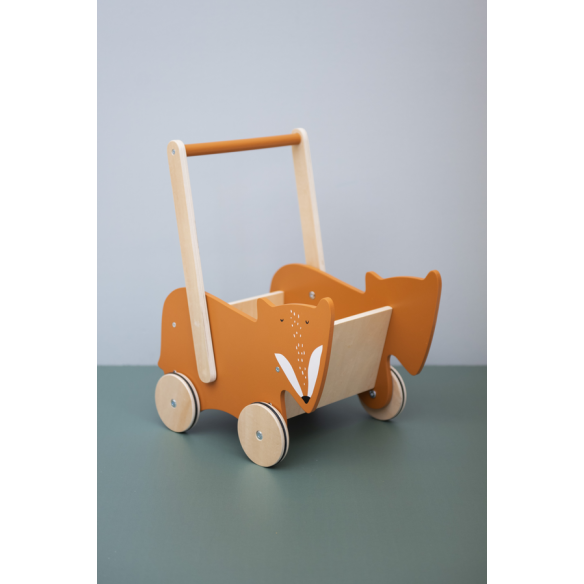 Wooden Cart - Mr. Fox - Kotikauppa