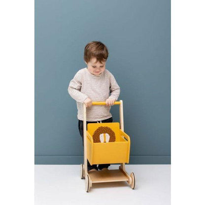 Wooden Shopping Cart - Mr. Lion - Kotikauppa