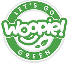 Woopie Let's Go Green Logo