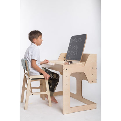 Adjustable Children Chair Luula - Mint Green