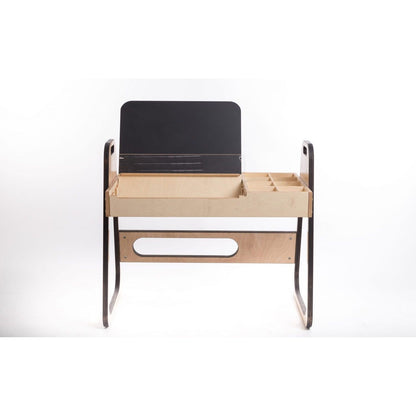 Adjustable Children Montessori Table and Chair Set Julle - Mint Green
