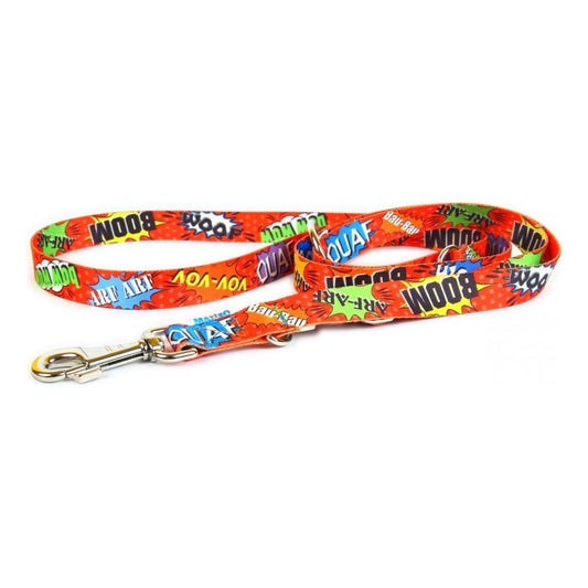 Adjustable Leash - Red Graffiti