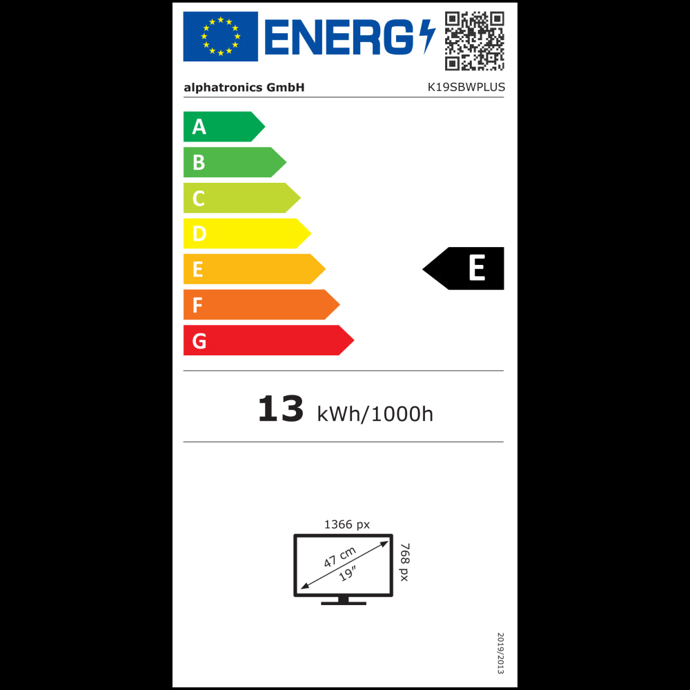 alphatronics TV K-Line+ 19" - Kotikauppa