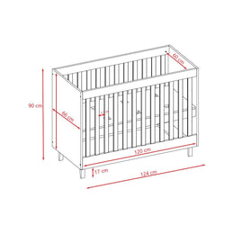 Baby Bed Kubi - White