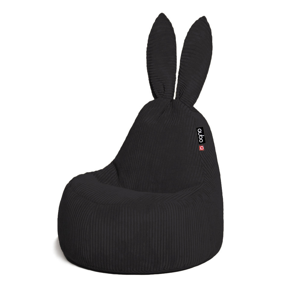 Säkkituoli Qubo™ Baby Rabbit Onyx FEEL FIT - Kotikauppa