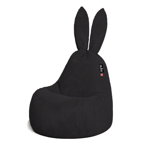 Säkkituoli Qubo™ Baby Rabbit Onyx FEEL FIT - Kotikauppa