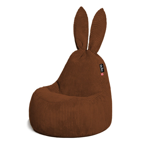 Säkkituoli Qubo™ Baby Rabbit Cinnamon FEEL FIT - Kotikauppa