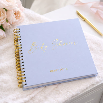 Baby Shower Guest Book - English