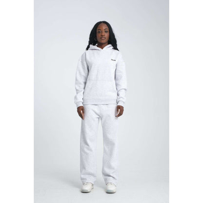 Basic Heavyweight Hoodie - Grey Melange