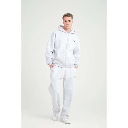 Basic Jogger Pants - Grey Melange