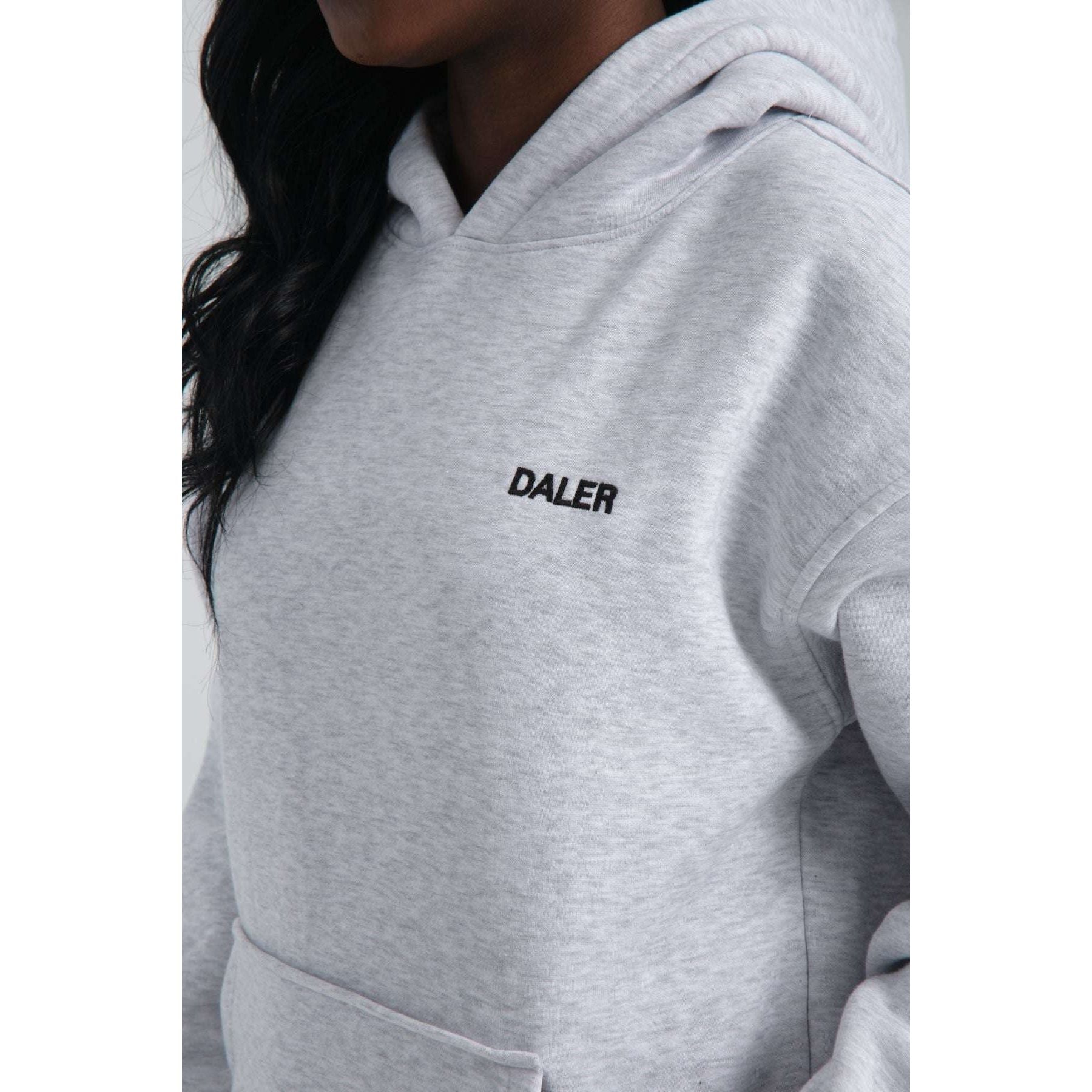 Basic Heavyweight Hoodie - Grey Melange