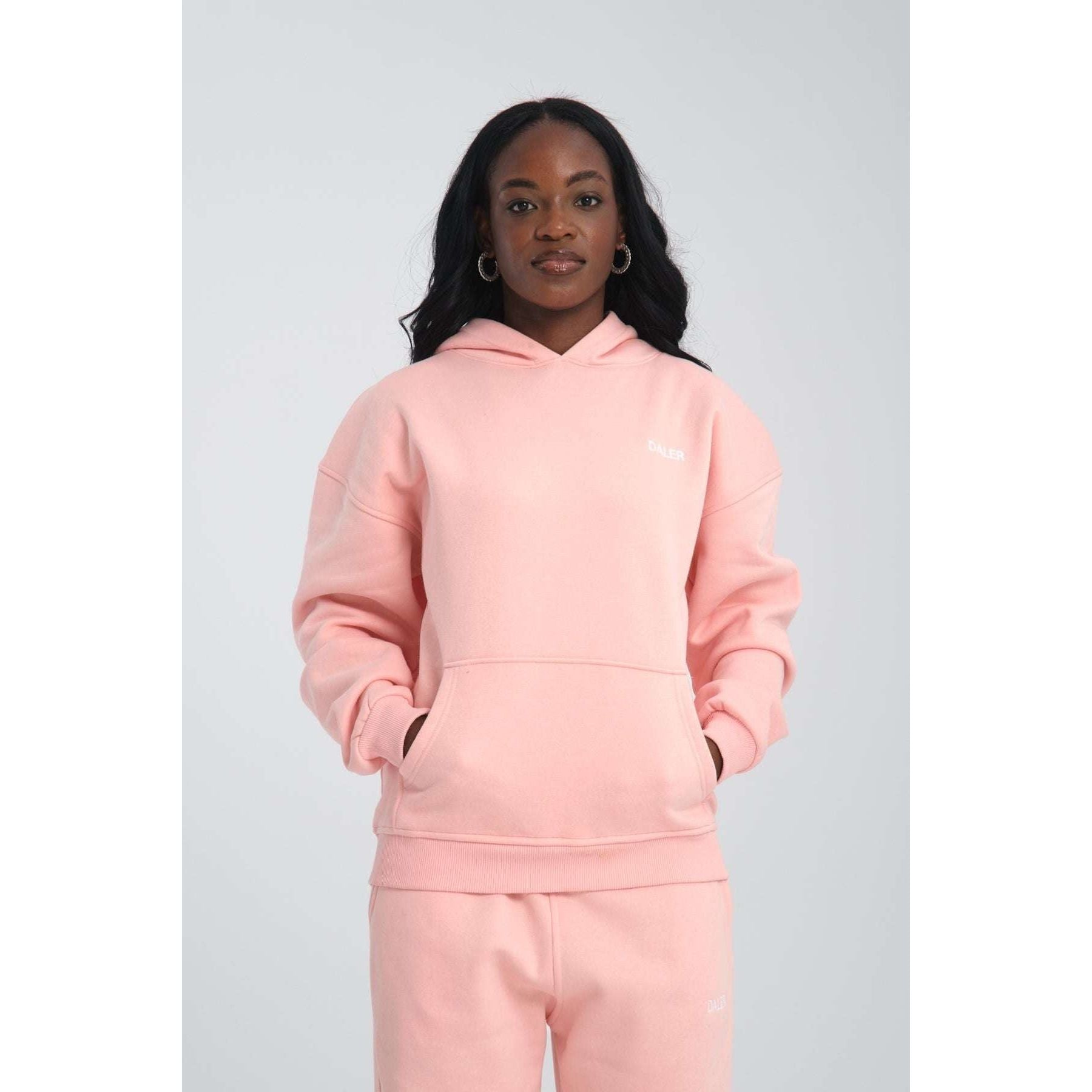 Basic Heavyweight Hoodie - Pink