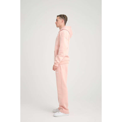 Basic Heavyweight Zipper Hoodie - Pink