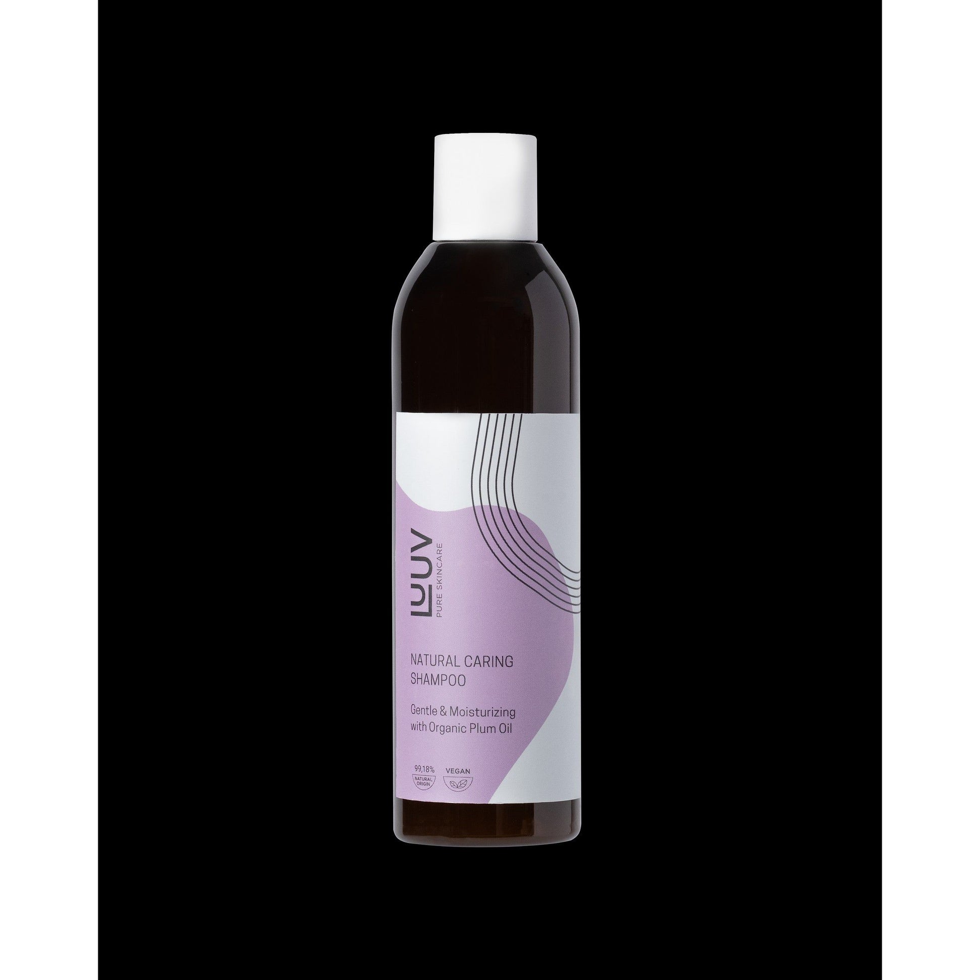 Natural Nourishing Shampoo with Plum Oil, 250 ml