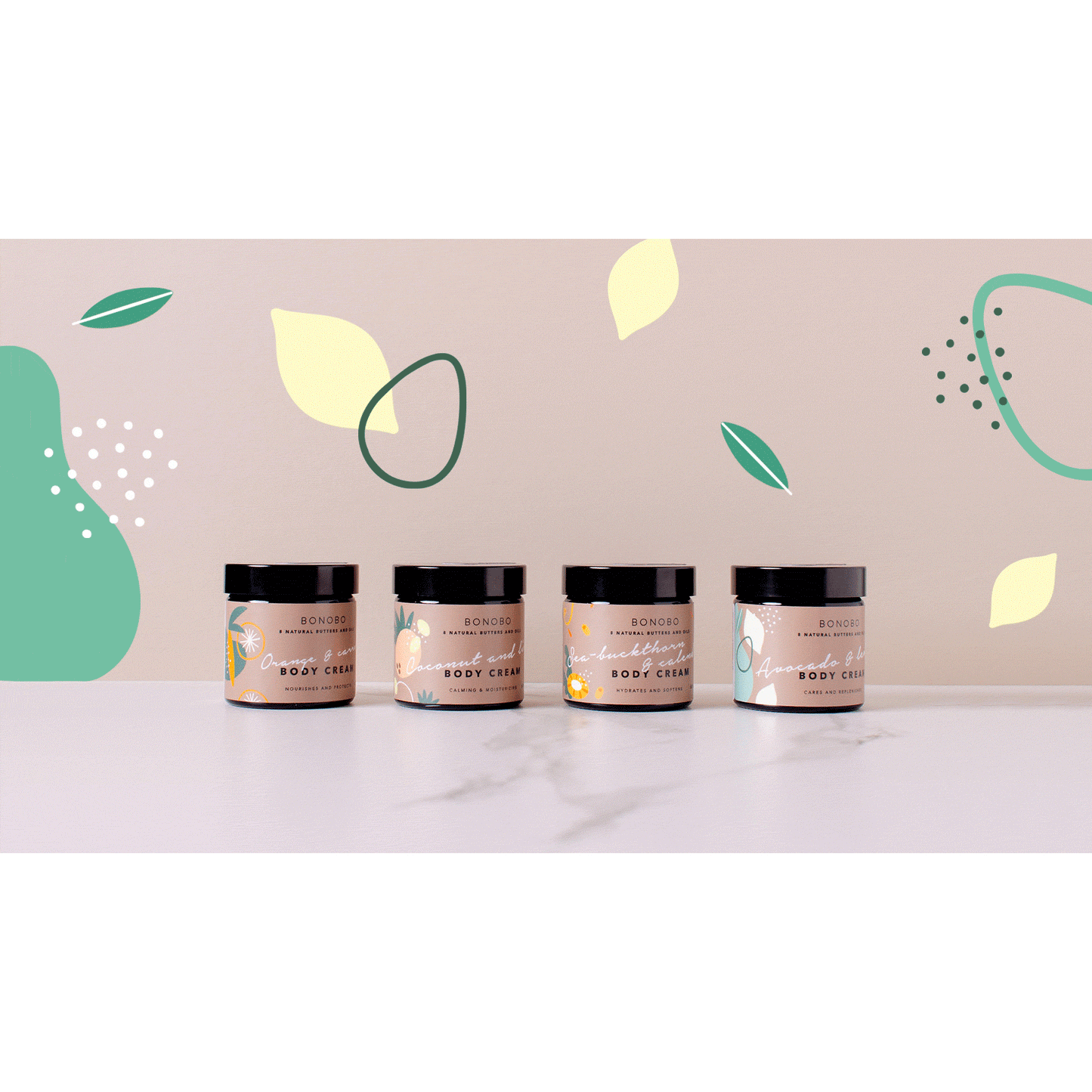 Orange & Carrot Body Cream / Nourishes & Protects