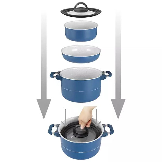 Brunner kattilasarja Carezza Magnetogrip 7+1, 22 cm