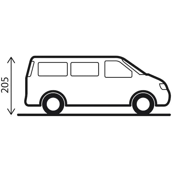 Brunner takateltta Comet, VW T5-T6