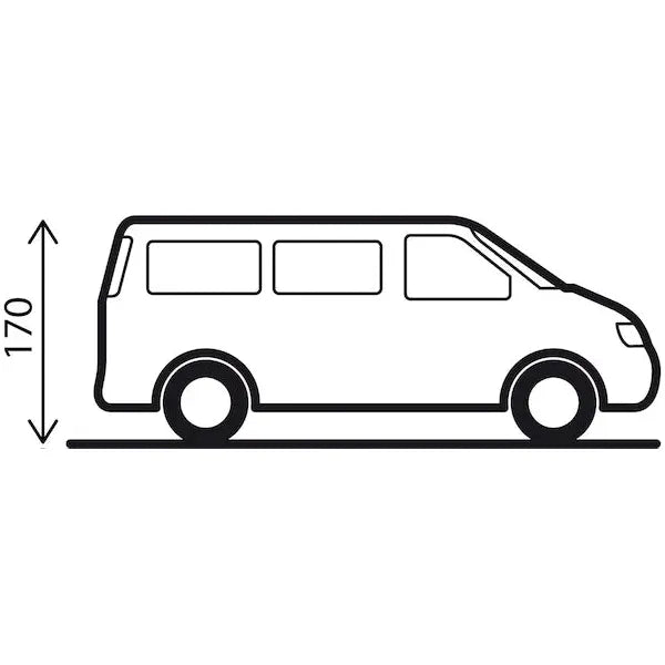 Brunner takateltta Pilote, VW Caddy