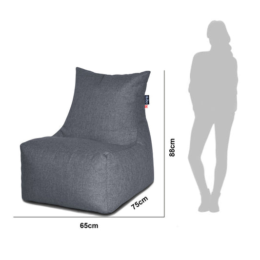 Säkkituoli Qubo™ Burma Plum SOFT FIT