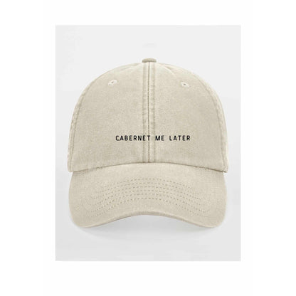 Cabernet Me Later Cap Adult