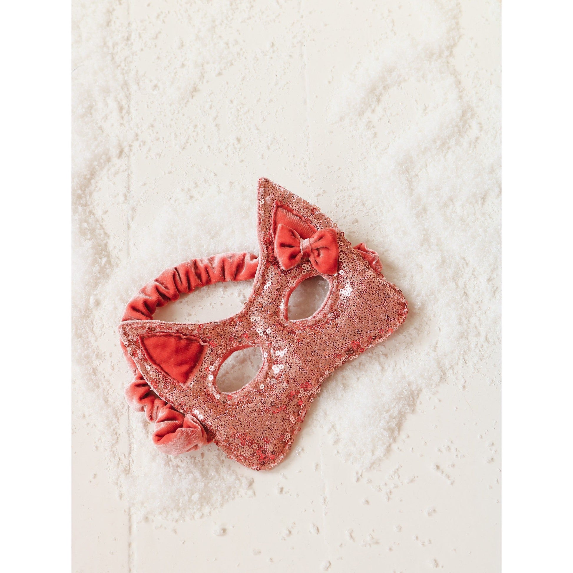 Cat Mask - Pink Sequins