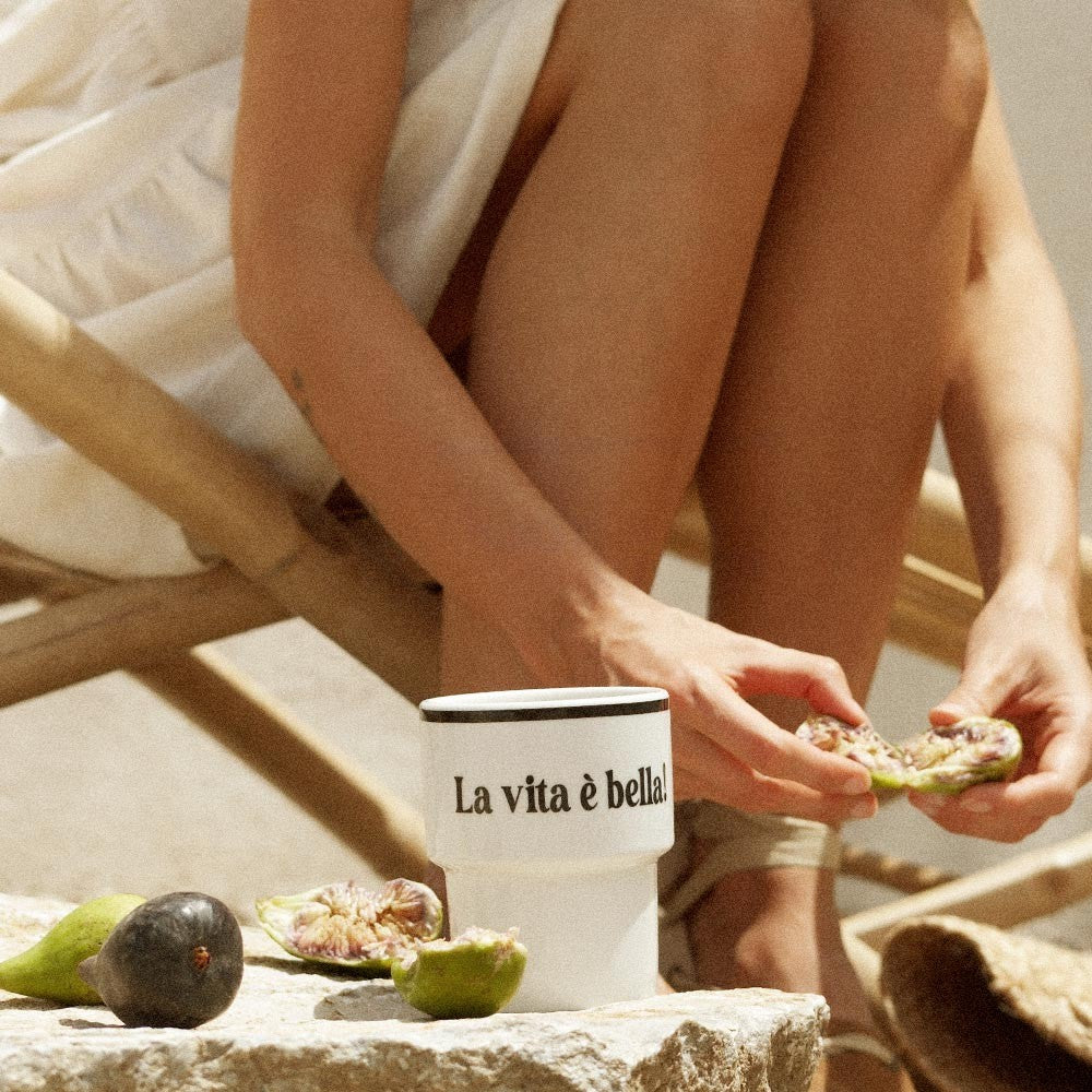 Ceramic Mug - La Vita e Bella