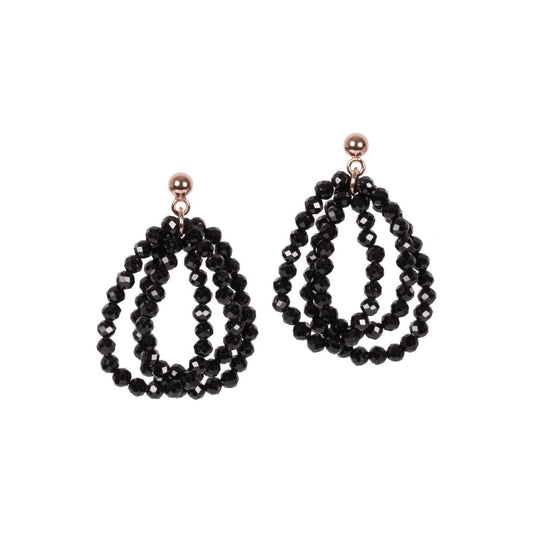 Cherie Boho S Earrings - Rose Gold and Silver