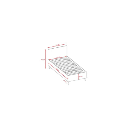 Children's Bed Kubi - Grey