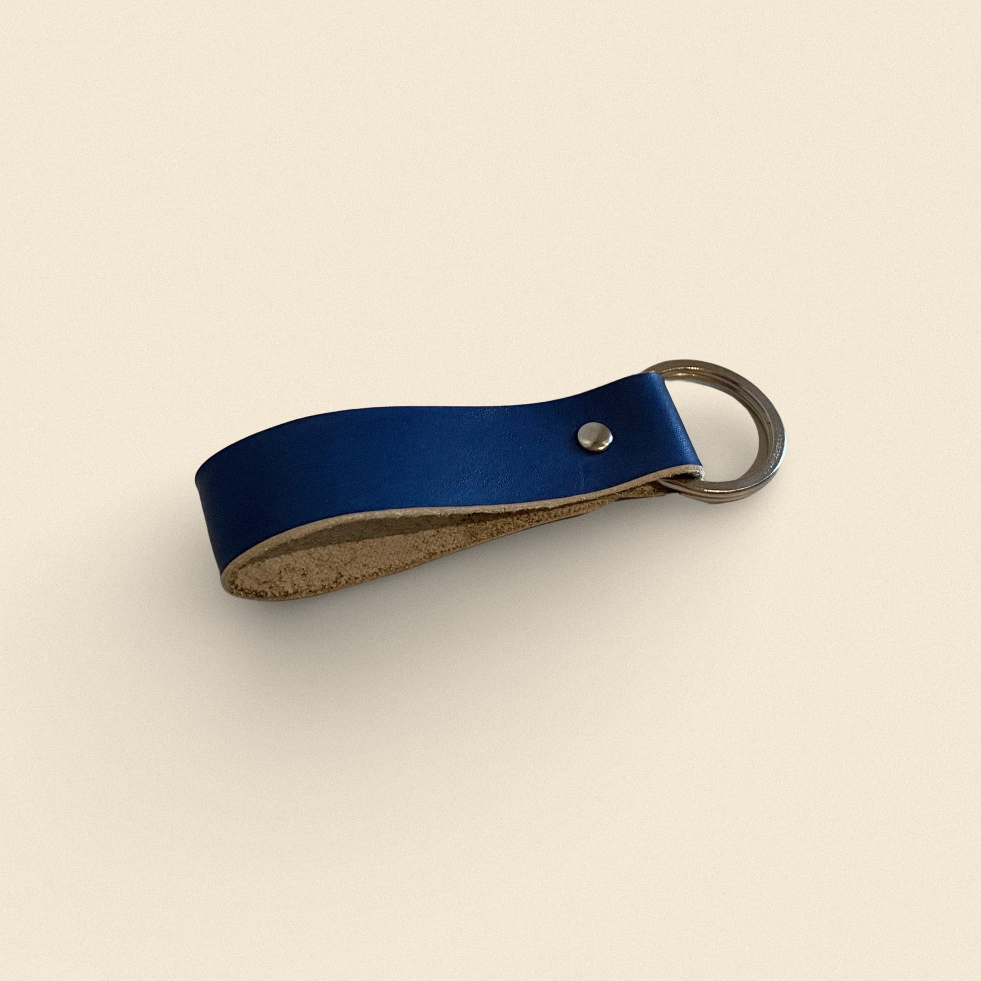 Handmade Leather Keychain - Classic Loop