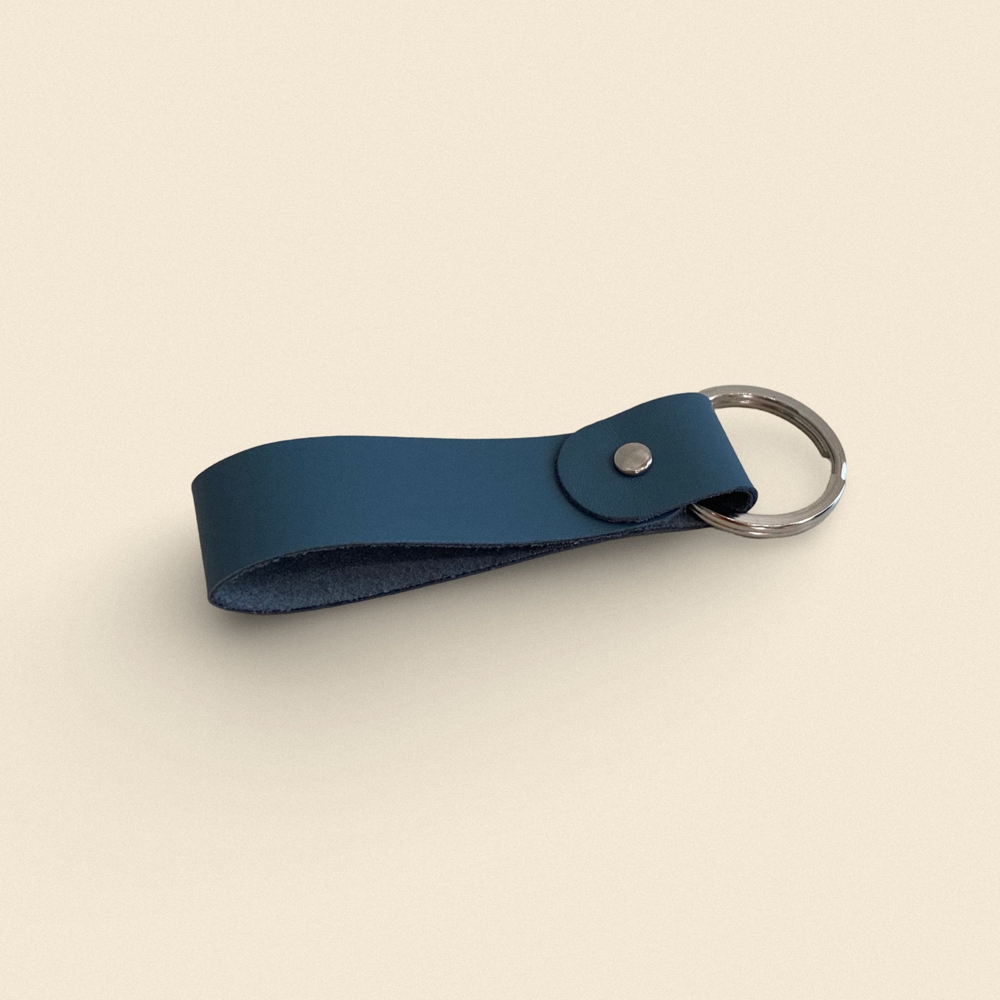 Handmade Leather Keychain - Top Loop