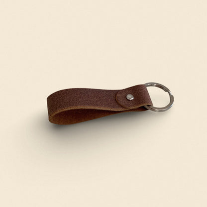 Handmade Leather Keychain - Top Loop