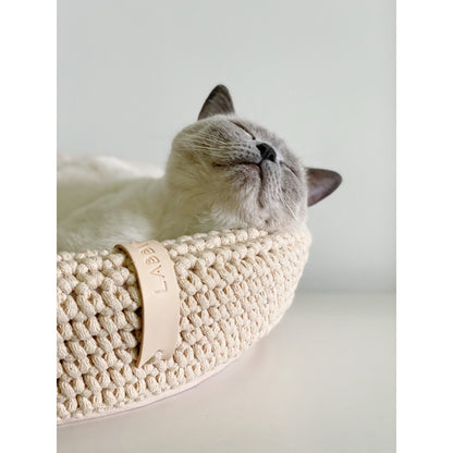 Coco Dog/Cat Bed - Beige