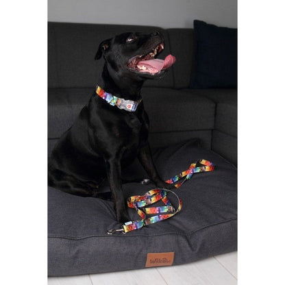 Collar With A LED Plastic Buckle  - Pixels