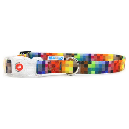 Collar With A LED Plastic Buckle  - Pixels