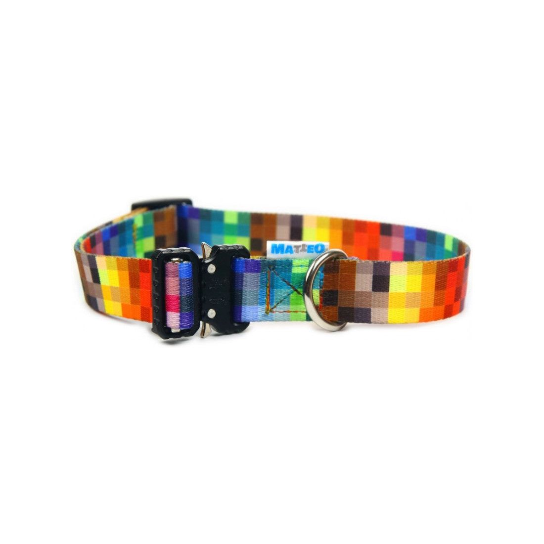 Collar With A Metal Buckle - Pixels