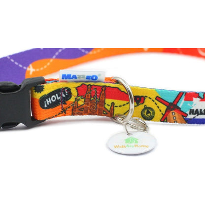 Collar With A Plastic Bucle – Travel